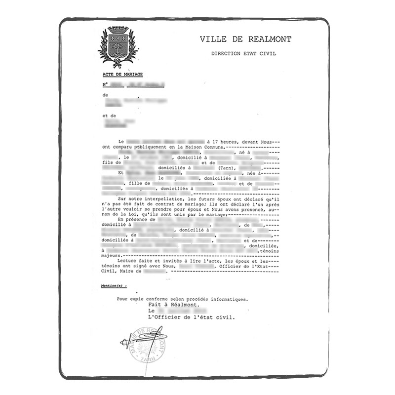 Traducción jurada certificado de matrimonio Traductor oficial Traducción jurada certificado de matrimonio Traductor oficial