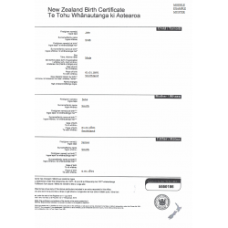 Traducción jurada certificado de nacimiento | ACSTraduction tienda en línea