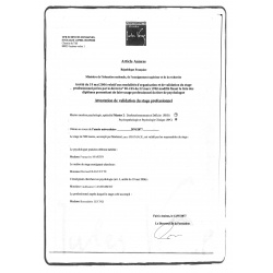 Traducción jurada certificado prácticas, inscripción, matrícula | ACSTraduction