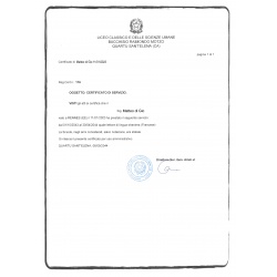 Traducción jurada certificado de trabajo | ACSTraduction