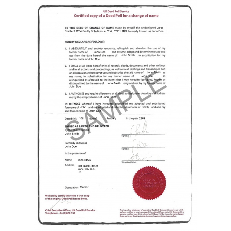 Certificado de cambio de nombre - traducción oficial y jurada Certificado de cambio de nombre - traducción oficial y jurada