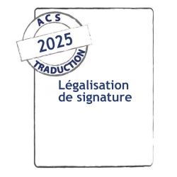Legalización de firma - Traducción oficial y jurada