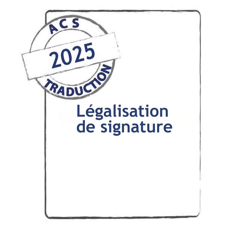 Legalización de firma - Traducción oficial y jurada Legalización de firma - Traducción oficial y jurada