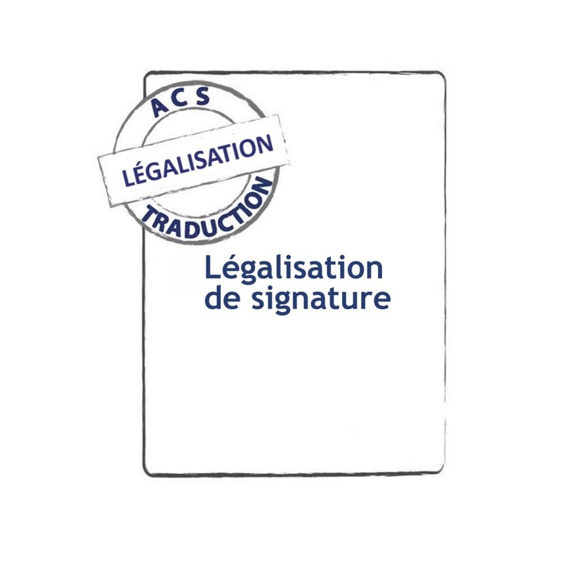 copy of Legalización de firma - Traducción oficial y jurada
